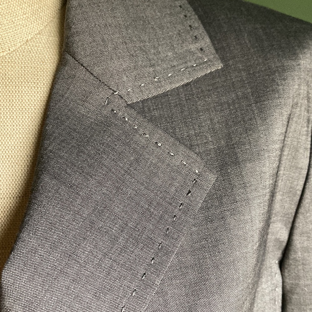 Adrienne Vittadini Long Wool Suit Coat With Belt